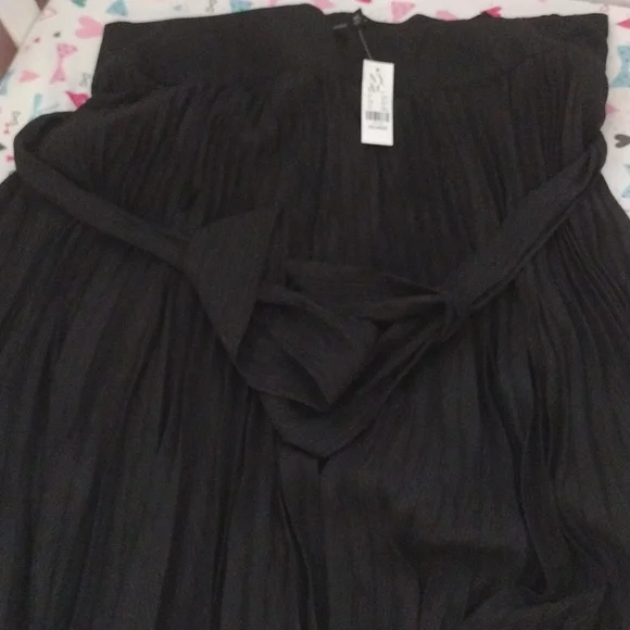 New York and Company Pleated Sheer Skirt - Picture 5 of 7